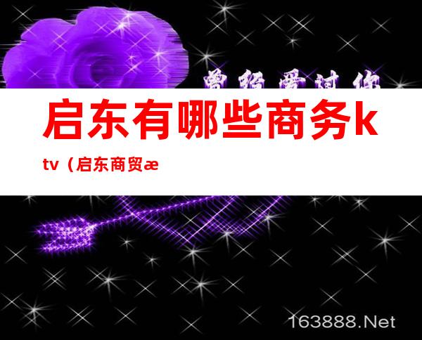 启东有哪些商务ktv（启东商贸有限公司）