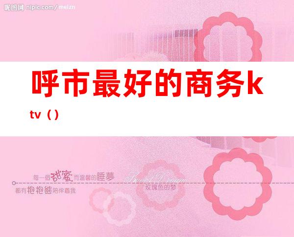 呼市最好的商务ktv()