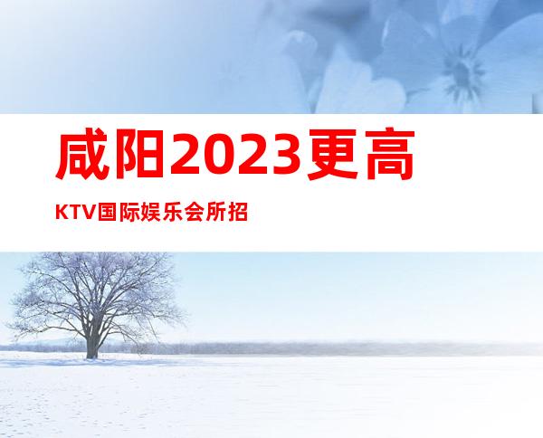 咸阳2023更高KTV国际娱乐会所招聘员工。无竞争生意好，收入高