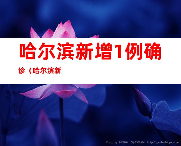 哈尔滨新增1例确诊（哈尔滨新增1例确诊病例行动轨迹）