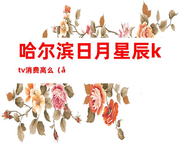哈尔滨日月星辰ktv消费高么(哈尔滨日月星辰ktv消费高么)