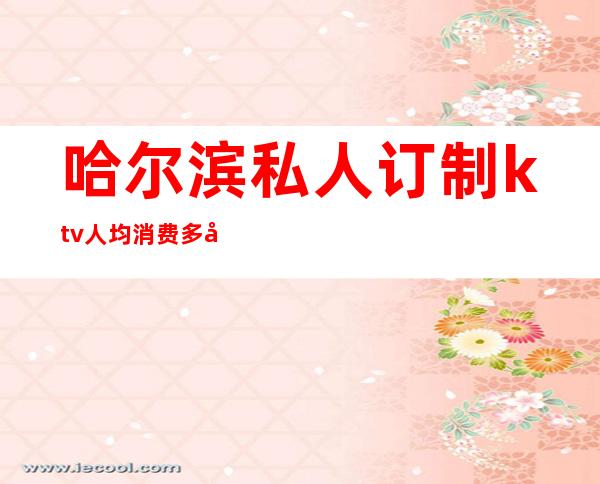 哈尔滨私人订制ktv人均消费多少(哈尔滨ktv出台价格表)
