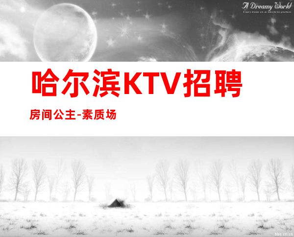 哈尔滨KTV招聘房间公主-素质场生意给力