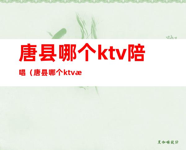唐县哪个ktv陪唱(唐县哪个ktv有陪唱)