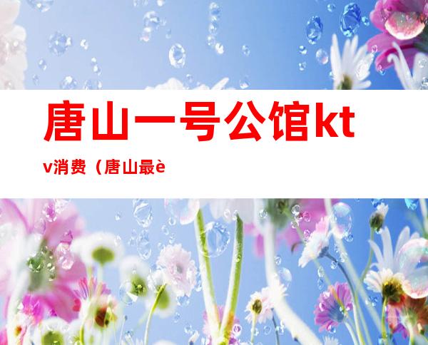唐山一号公馆ktv消费(唐山最贵的ktv)