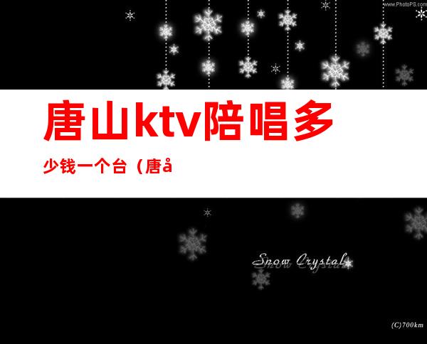 唐山ktv陪唱多少钱一个台(唐山ktv哪里陪唱便宜)