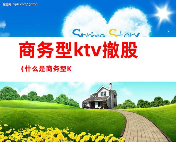 商务型ktv撤股（什么是商务型KTV）
