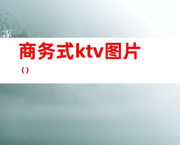 商务式ktv图片()