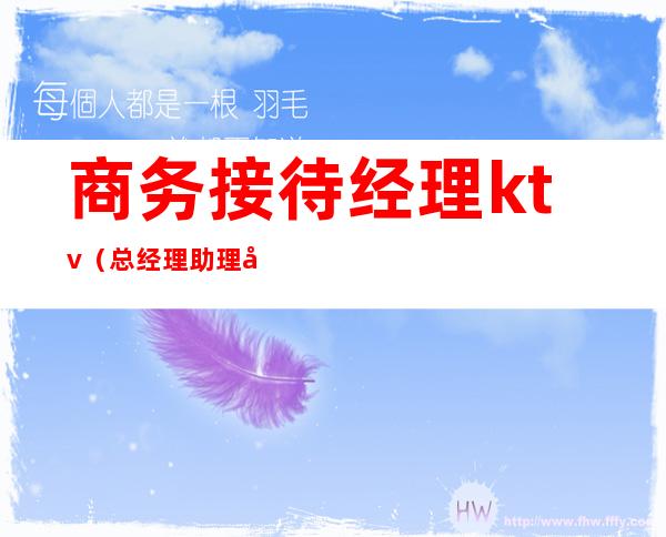 商务接待经理ktv（总经理助理商务接待）