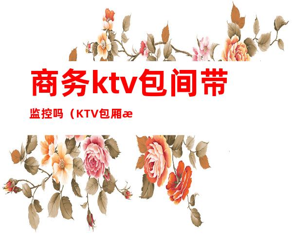 商务ktv包间带监控吗(KTV包厢有监控吗)