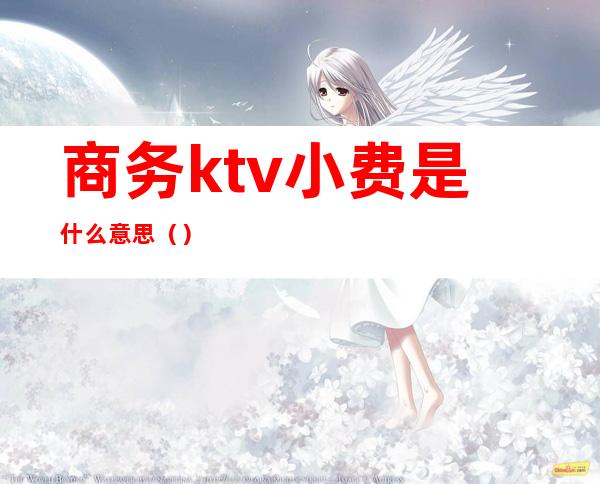 商务ktv小费是什么意思()