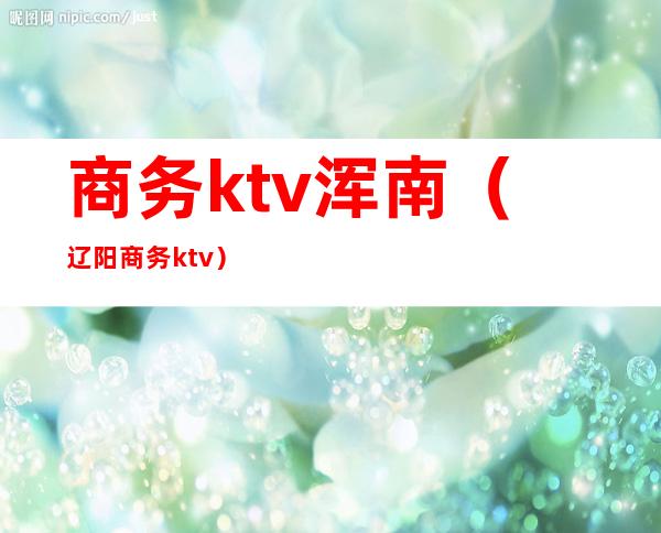 商务ktv浑南(辽阳商务ktv)