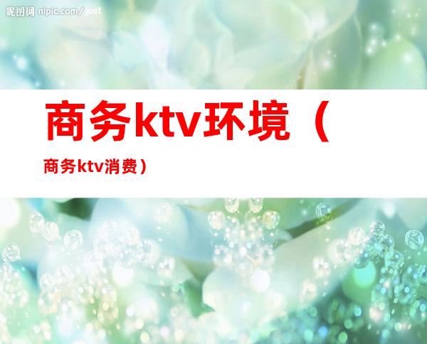 商务ktv环境(商务ktv消费)