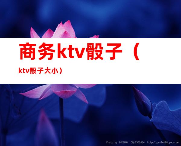 商务ktv骰子（ktv骰子大小）
