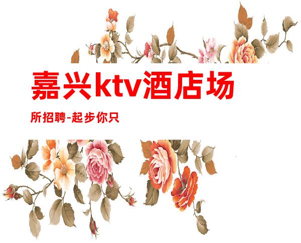 嘉兴ktv酒店场所招聘-起步你只管好