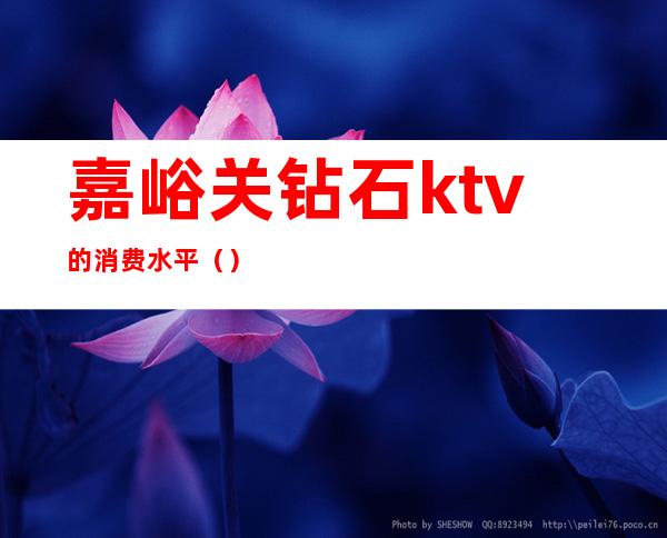嘉峪关钻石ktv的消费水平（）