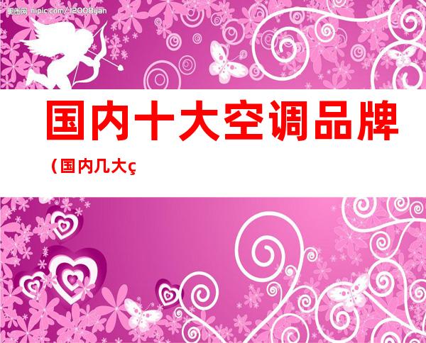 国内十大空调品牌(国内几大空调品牌)