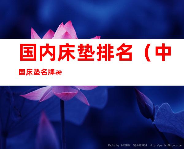 国内床垫排名(中国床垫名牌排行榜)