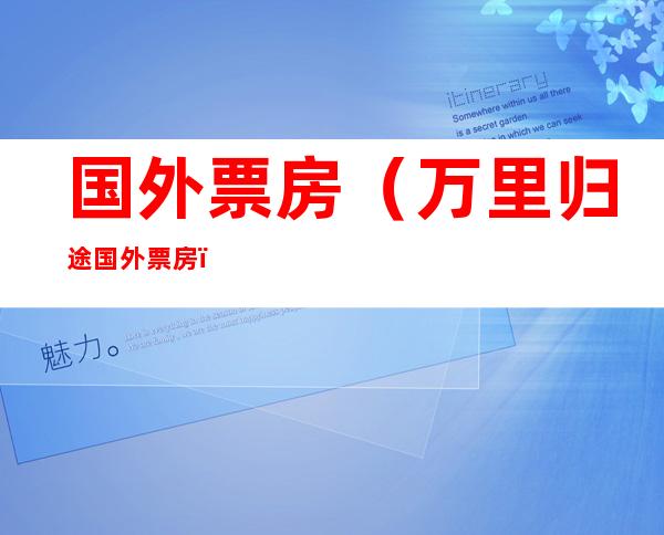 国外票房（万里归途国外票房）