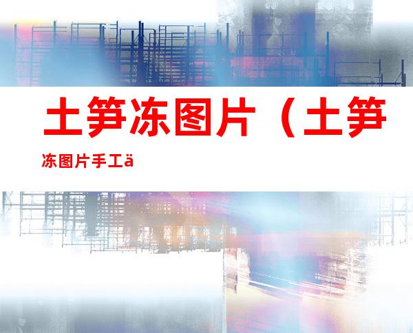 土笋冻图片(土笋冻图片手工作品图片)