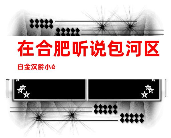 在合肥听说包河区白金汉爵小酒吧很好玩,颜子怎么样那边。