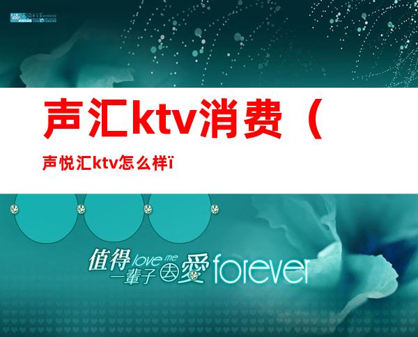 声汇ktv消费（声悦汇ktv怎么样）