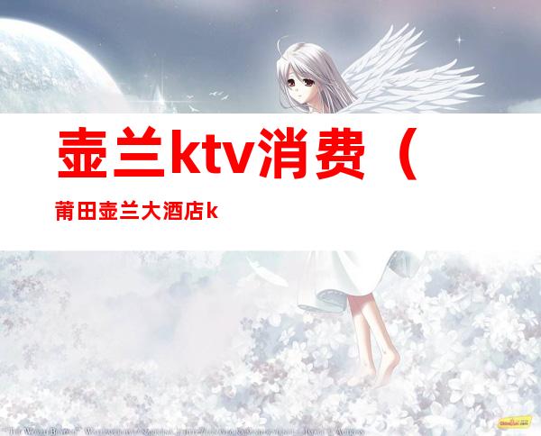 壶兰ktv消费（莆田壶兰大酒店ktv消费情况）