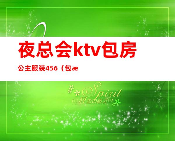 夜总会ktv包房公主服装456(包房KTV公主)