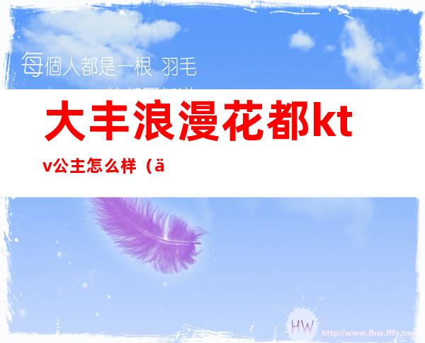 大丰浪漫花都ktv公主怎么样（丰南哪里ktv的公主号）