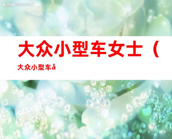 大众小型车女士(大众小型车女士polo价格)