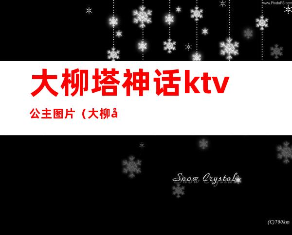 大柳塔神话ktv公主图片(大柳塔KTV有公主的)