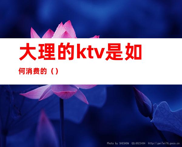 大理的ktv是如何消费的()