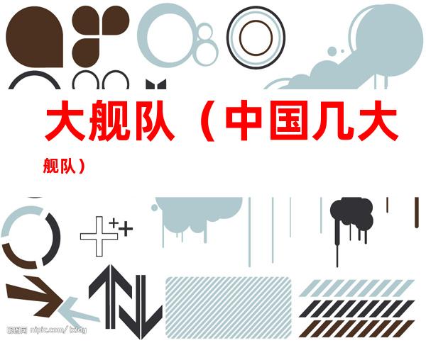 大舰队(中国几大舰队)