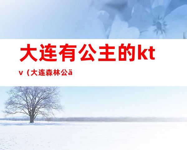 大连有公主的ktv(大连森林公主)