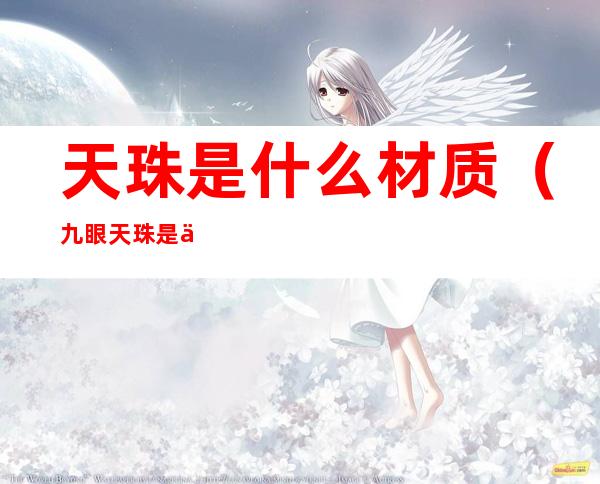 天珠是什么材质(九眼天珠是什么材质)
