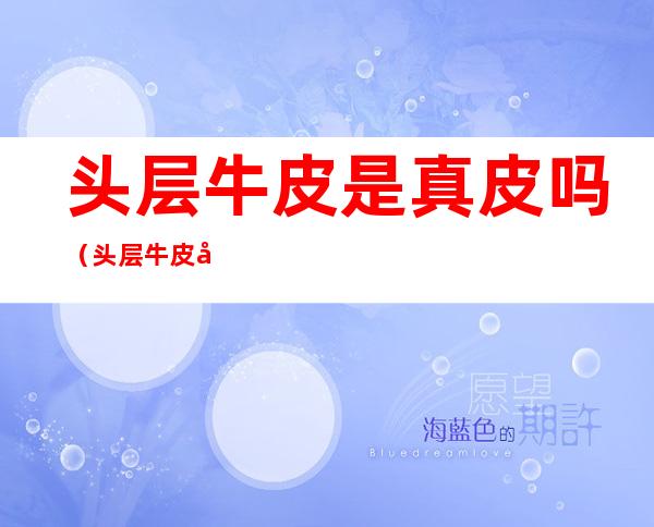 头层牛皮是真皮吗（头层牛皮和真牛皮）