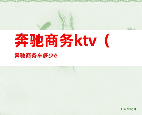 奔驰商务ktv(奔驰商务车多少钱)