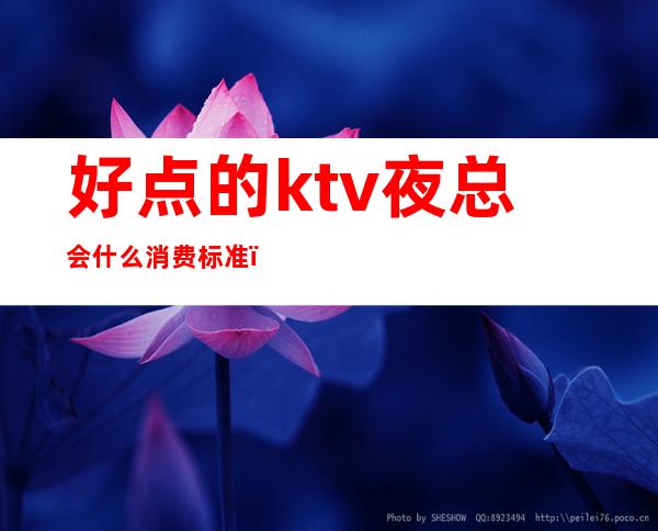 好点的ktv夜总会什么消费标准(夜总会ktv和ktv区别)