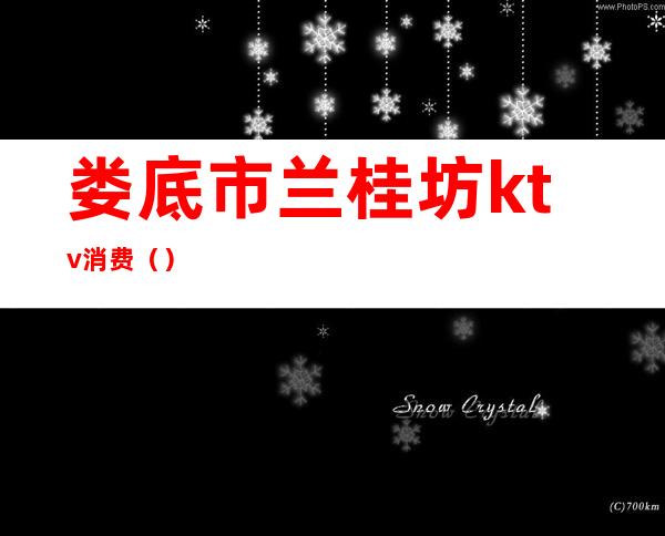 娄底市兰桂坊ktv消费()