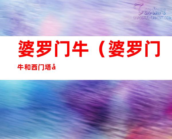 婆罗门牛（婆罗门牛和西门塔尔牛哪个大）