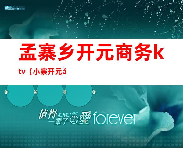 孟寨乡开元商务ktv（小寨开元商城）