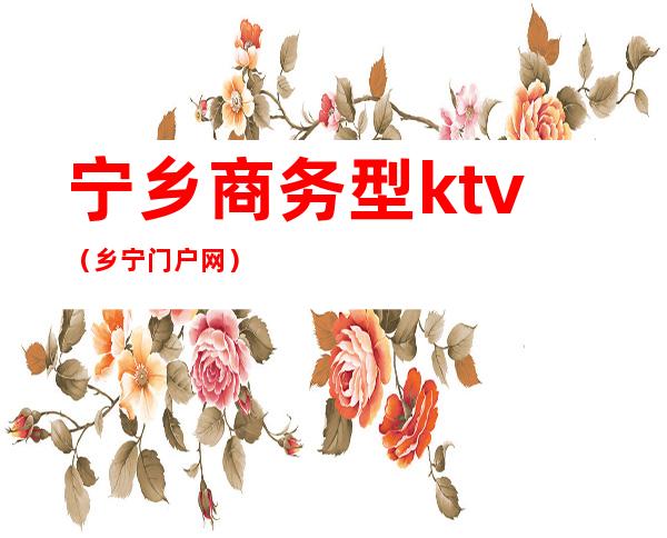 宁乡商务型ktv（乡宁门户网）
