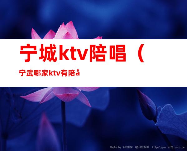 宁城ktv陪唱(宁武哪家ktv有陪唱)