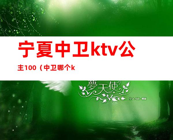 宁夏中卫ktv公主100(中卫哪个ktv有公主)