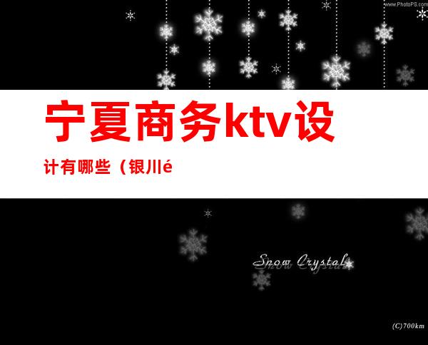 宁夏商务ktv设计有哪些(银川高端KTV)