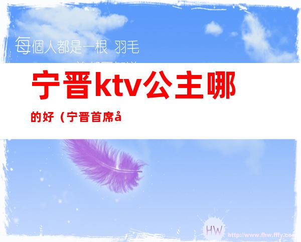 宁晋ktv公主哪的好(宁晋首席公馆KTV)