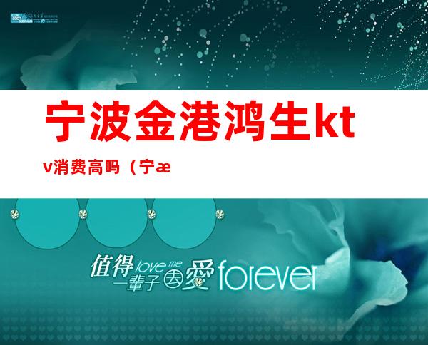 宁波金港鸿生ktv消费高吗(宁波鸿升ktv)