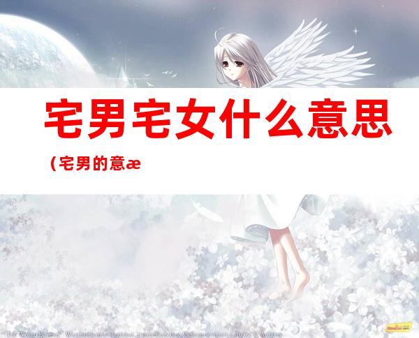 宅男宅女什么意思（宅男的意思是）