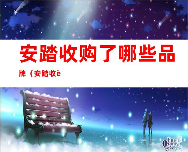 安踏收购了哪些品牌(安踏收购了哪些品牌还是合作销售)