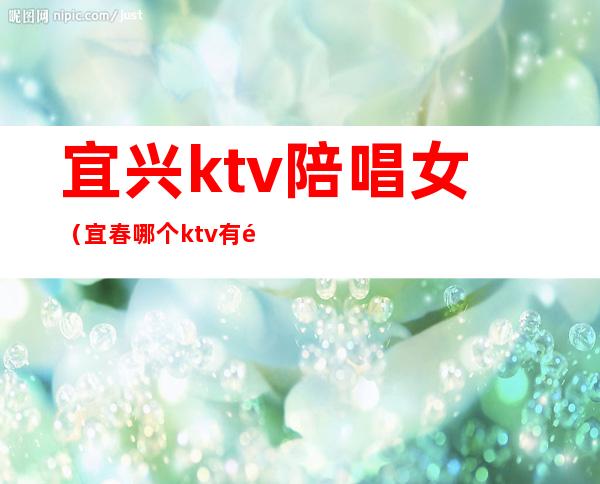 宜兴ktv陪唱女(宜春哪个ktv有陪唱)